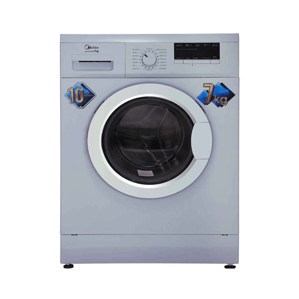 ماشین لباسشویی سفید میدیا مدل WU34703W