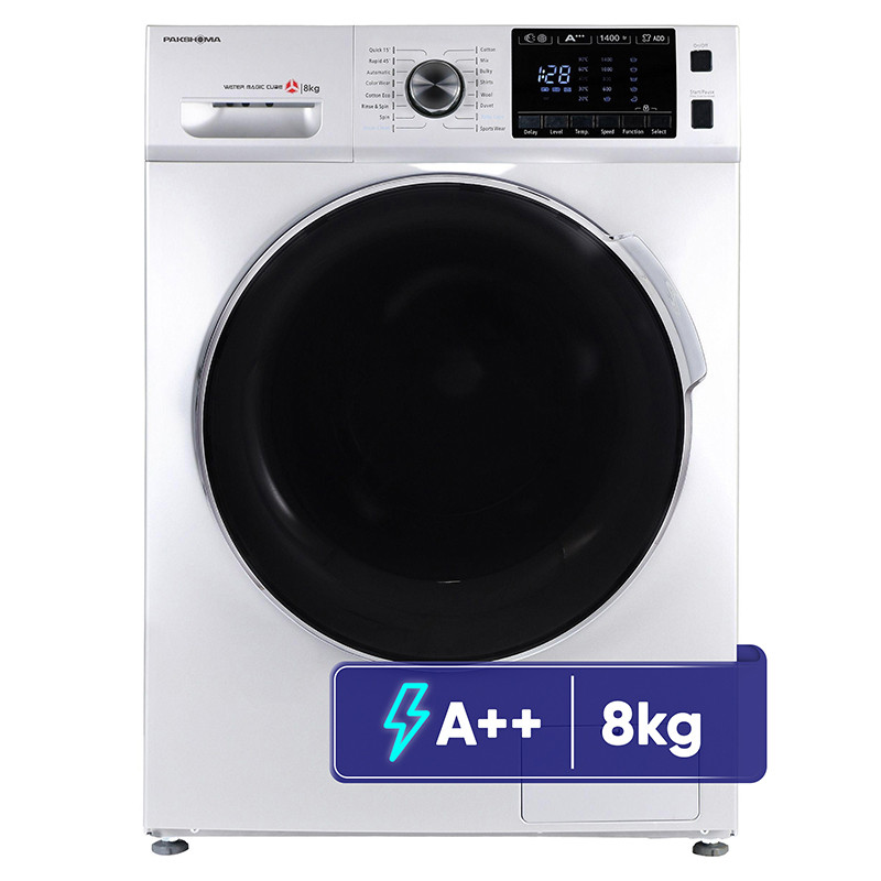 ماشین لباسشویی 8کیلویی پاکشوما P-TFB-86411WT - تصویر محصول