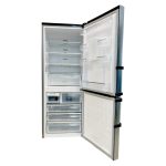 یخچال و فریزر لئوکو یخساز اتومات پارامونت سفید متالیک R600