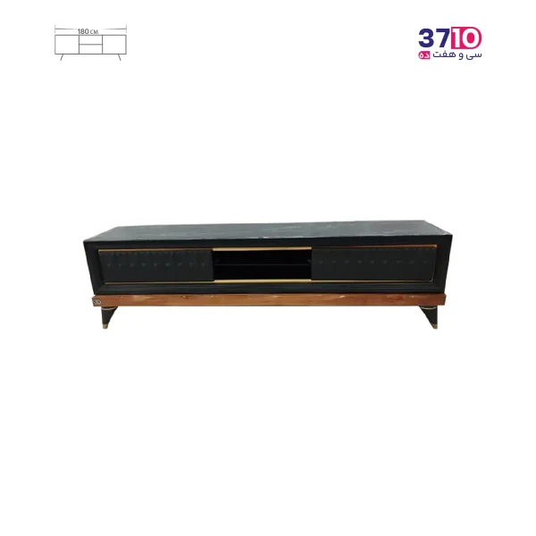 میز تلویزیون متین مدل R440 مشکی-180