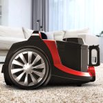 جاروبرقی مشکی نقره ای دوو مدل DVC-ES211BS