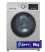 ماشین لباسشویی 8 کیلوگرم اتوماتیک اسنوا مدل SWM-A81S