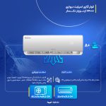 کولر گازی اسپلیت دیواری (Split) 24000 اینورتر نکسار مدل TV24ELN1