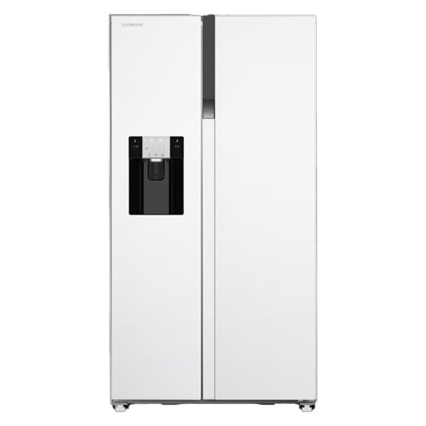 یخچال فریزر ساید بای ساید 27 فوت ایکس ویژن مدل HS550-WI/SI