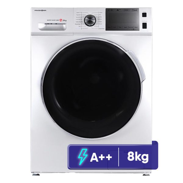 ماشین لباسشویی 8 کیلوگرم اتوماتیک پاکشوما مدل BWF 40803 IWT