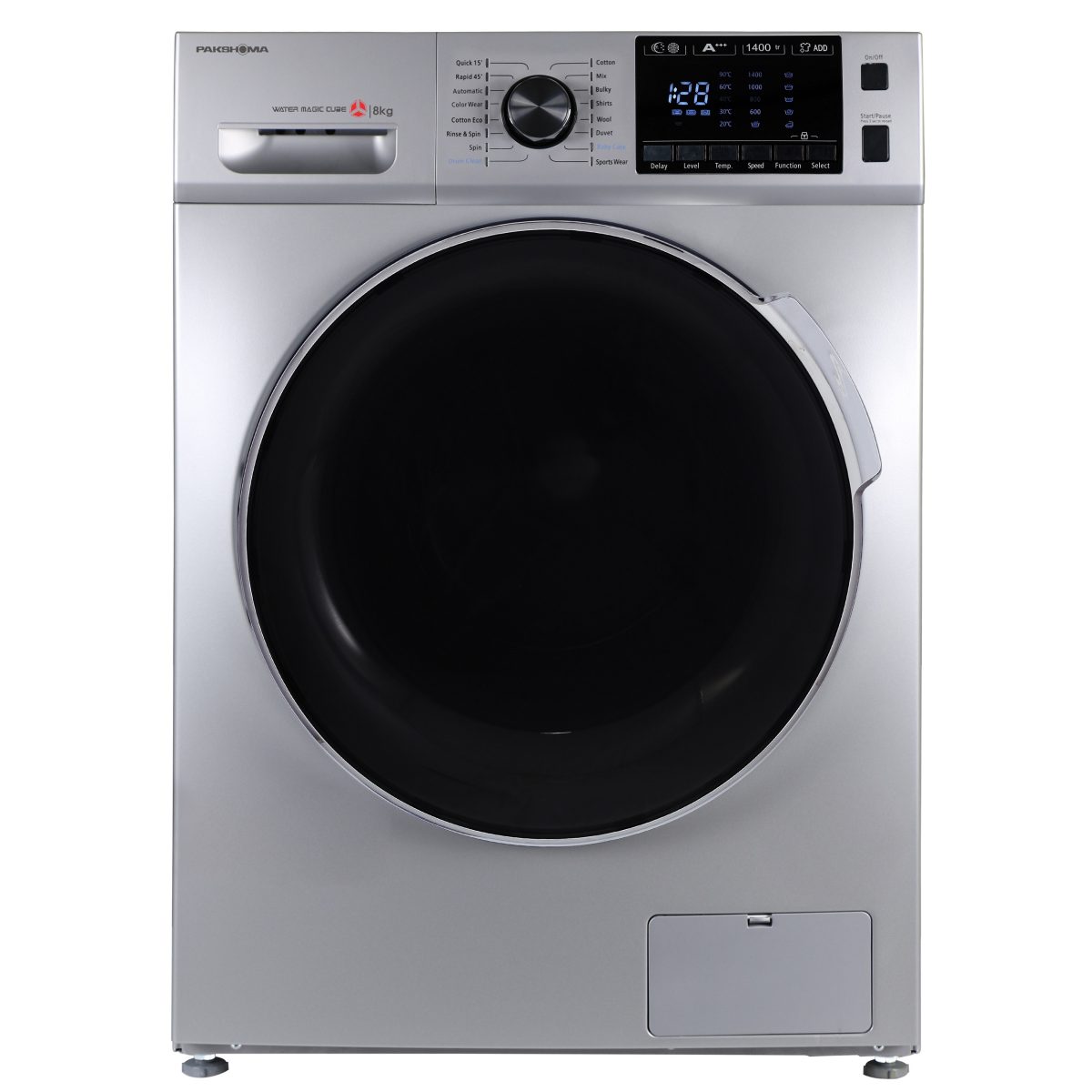 ماشین لباسشویی 8 کیلوگرم اتوماتیک پاکشوما مدل TFU-84406