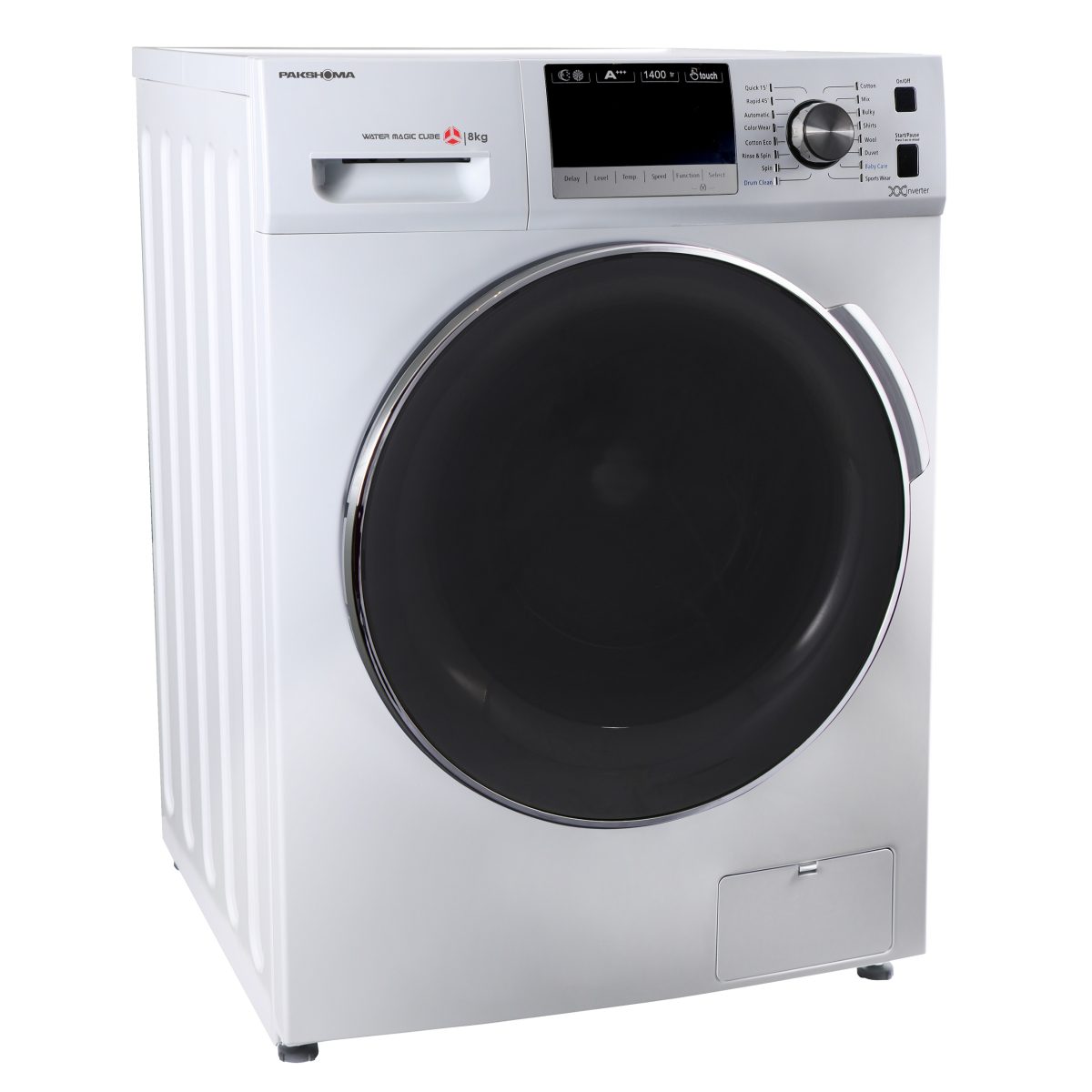 ماشین لباسشویی 8 کیلوگرم اتوماتیک پاکشوما مدل TFI-83403