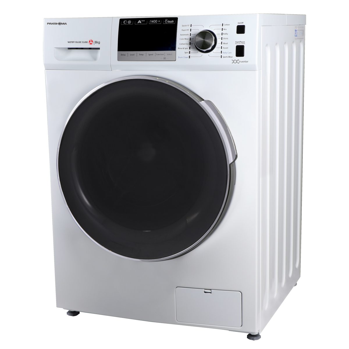 ماشین لباسشویی 8 کیلوگرم اتوماتیک پاکشوما مدل TFI-83403
