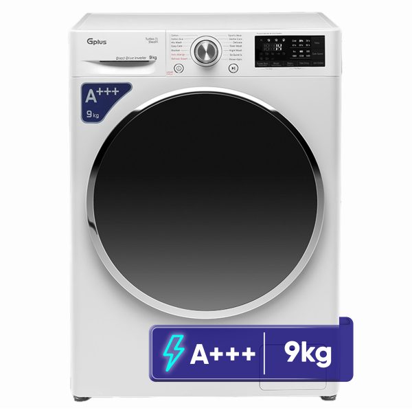 ماشین لباسشویی جی پلاس 9 کیلویی مدل GWM-R99W.KTN - تصویر محصول
