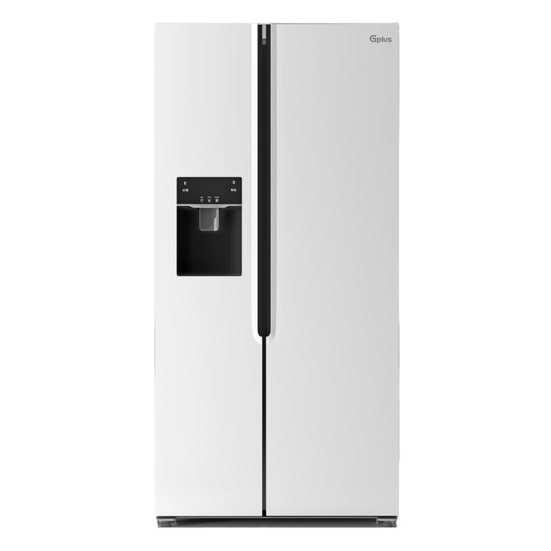 یخچال فریزر ساید بای ساید 28 فوت جی پلاس مدل GSS-R7639W - تصویر محصول